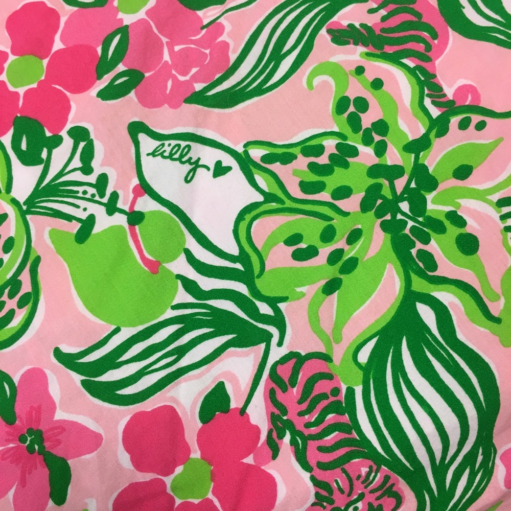 LILLY PULITZER QUEEN DUVET COVER NEVER USED